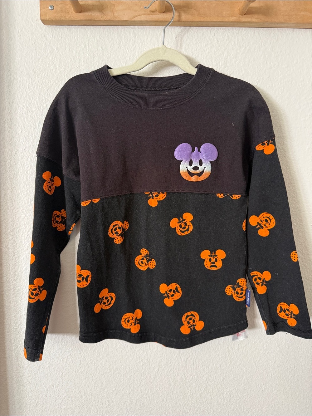Disney Toddler Halloween Spirit Jersey- Size XS/ 4